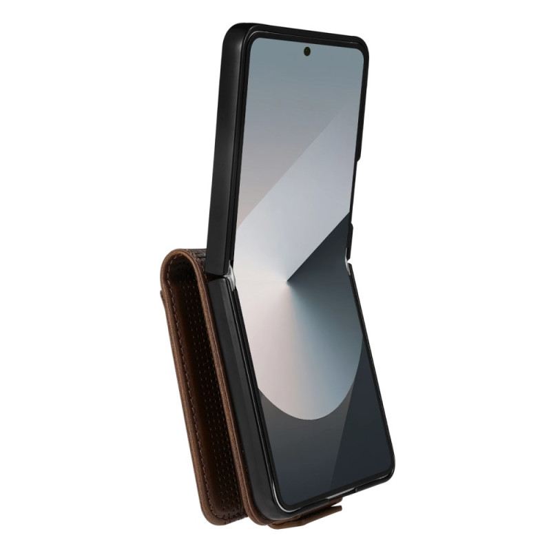 Hülle Für Samsung Galaxy Z Flip 7 Stilvoller Kartenhalter
