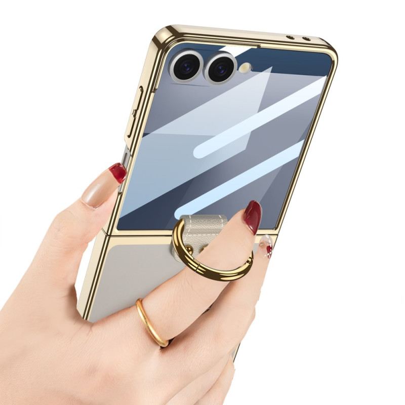 Hülle Samsung Galaxy Z Flip 7 Gkk-displayschutzfolie Und Ringhalter