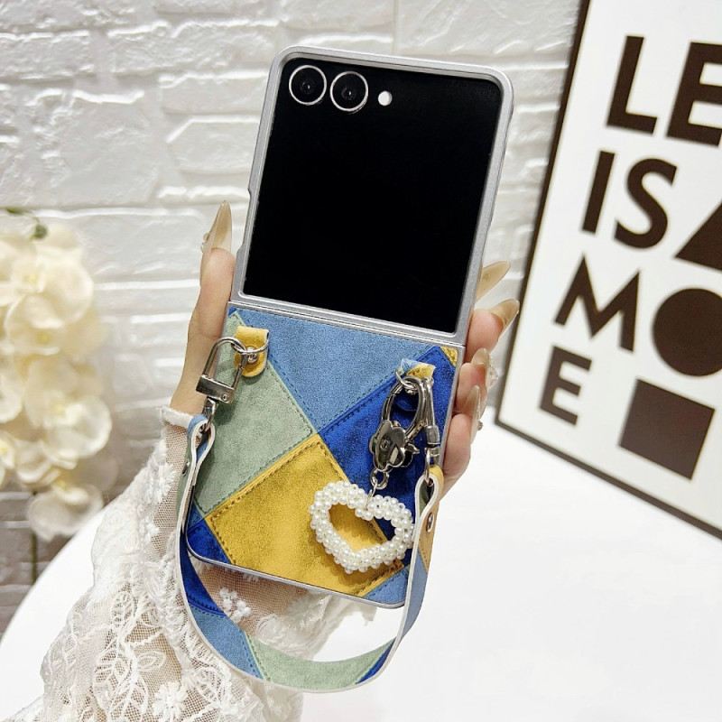 Hülle Samsung Galaxy Z Flip 7 Handyhülle Anhänger Und Handgelenkschlaufe