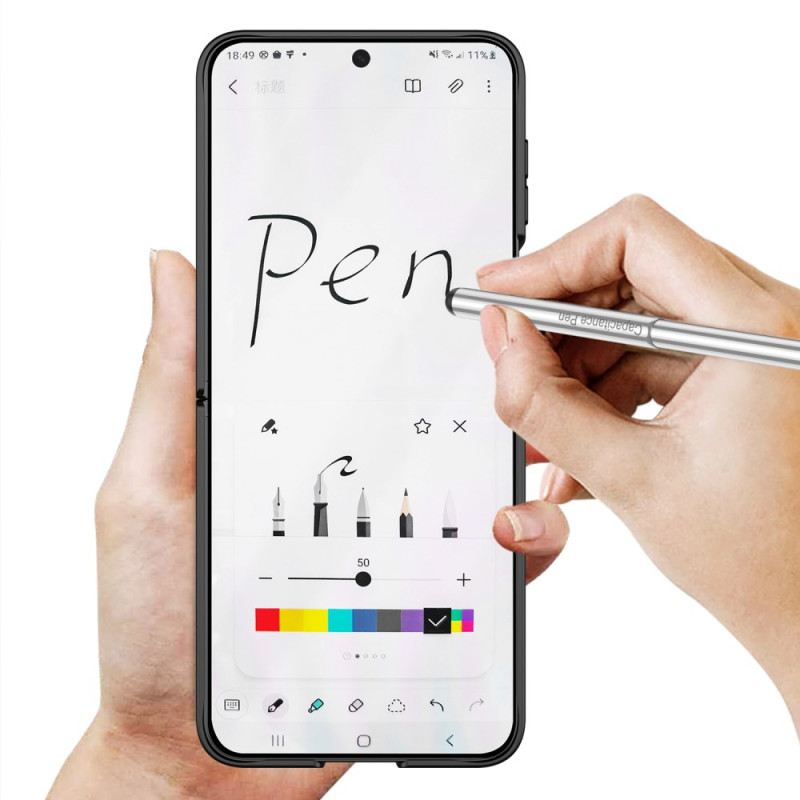 Hülle Samsung Galaxy Z Flip 7 Handyhülle Klassisch Mit Gkk-scharnier