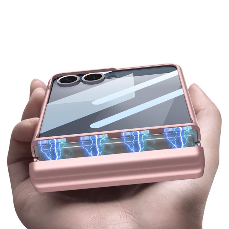 Hülle Samsung Galaxy Z Flip 7 Handyhülle Klassisch Mit Gkk-scharnier