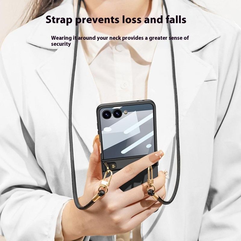 Hülle Samsung Galaxy Z Flip 7 Handyhülle Kordelarmband