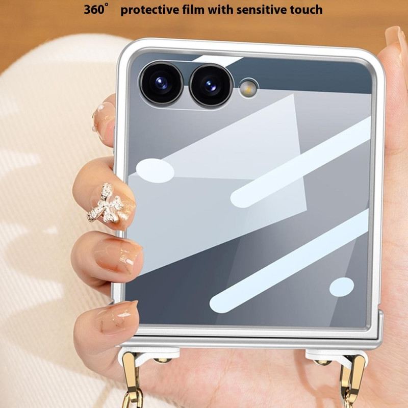 Hülle Samsung Galaxy Z Flip 7 Handyhülle Kordelarmband