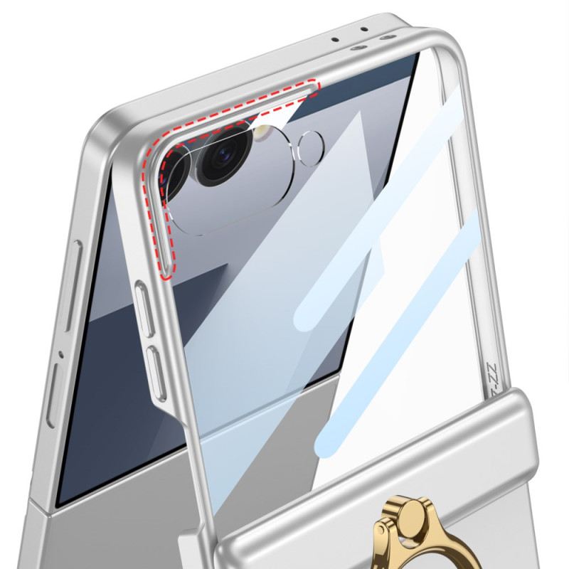 Hülle Samsung Galaxy Z Flip 7 Handyhülle Magnetisch Mit Ringhalter Gkk