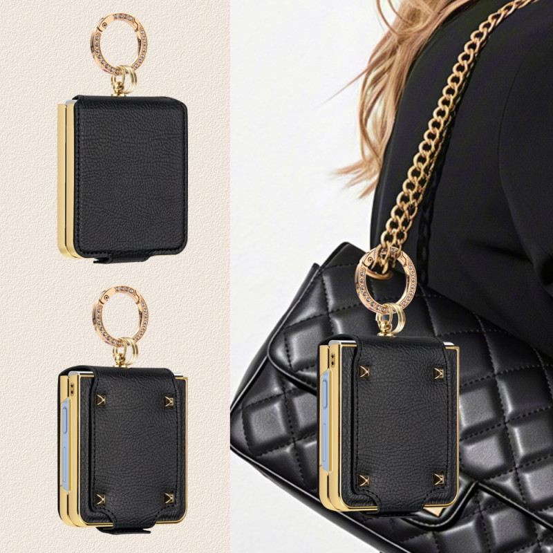 Hülle Samsung Galaxy Z Flip 7 Handyhülle Premium-ring