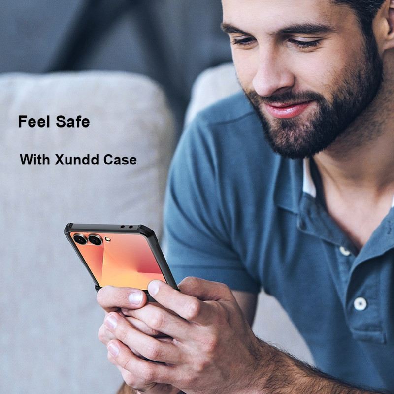 Hülle Samsung Galaxy Z Flip 7 Handyhülle Xundd Airbag- Und Displayschutzfolie