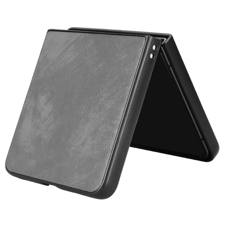 Hülle Samsung Galaxy Z Flip 7 Lederoptik