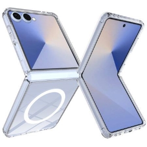 Hülle Samsung Galaxy Z Flip 7 Magnetisch Transparent