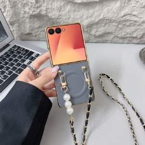 Hülle Samsung Galaxy Z Flip 7 Magnetischer Anhängerriemen