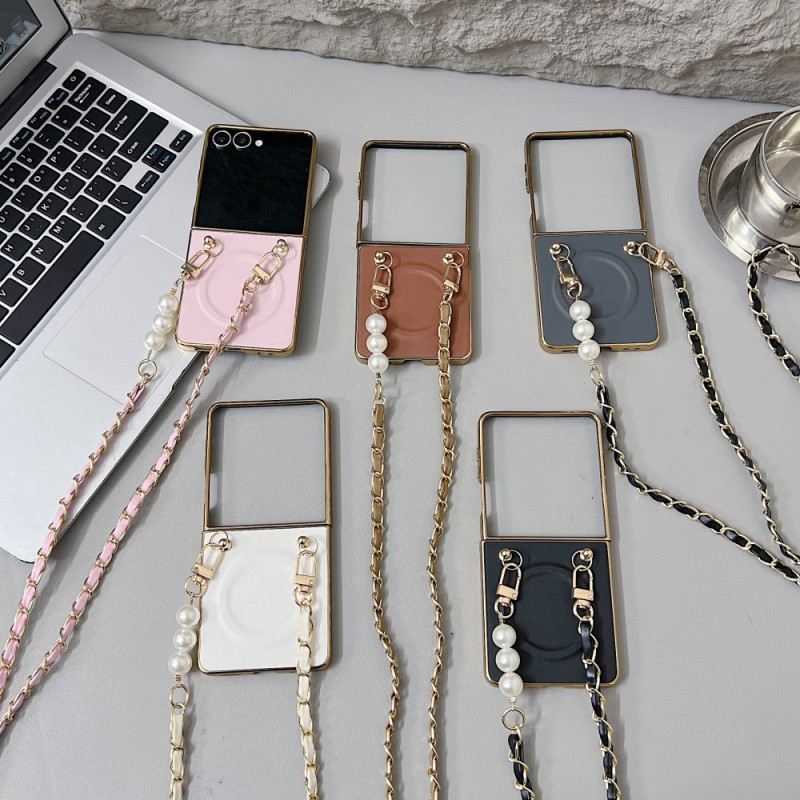 Hülle Samsung Galaxy Z Flip 7 Magnetischer Anhängerriemen