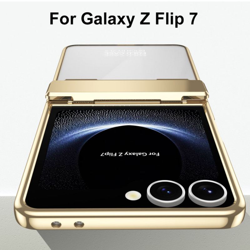 Hülle Samsung Galaxy Z Flip 7 Metallrahmen Mit Displayschutzfolie