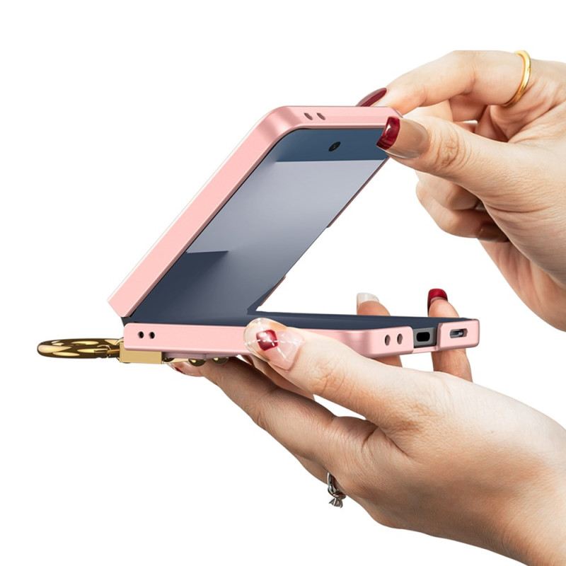 Hülle Samsung Galaxy Z Flip 7 Ringhalter Und Displayschutzfolie