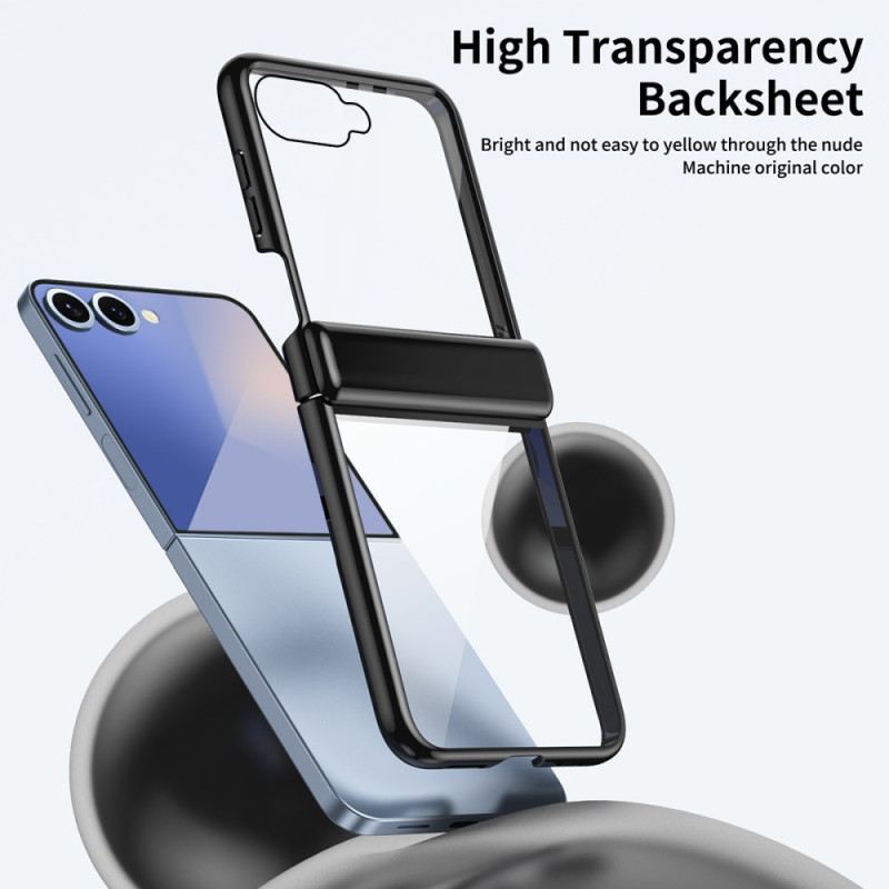 Hülle Samsung Galaxy Z Flip 7 Scharnierschutz In Metalloptik