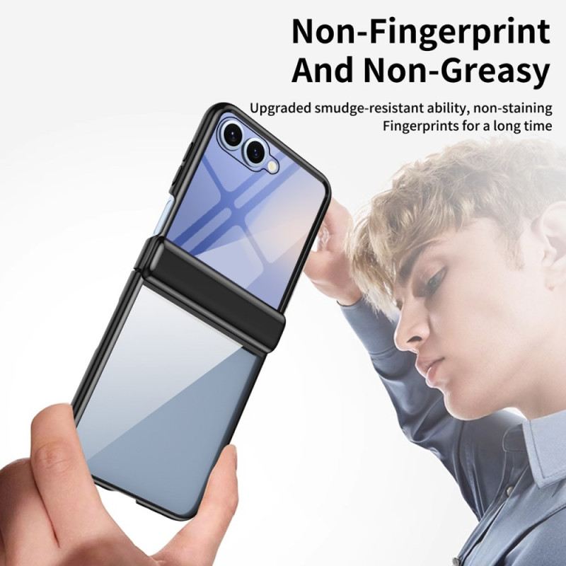 Hülle Samsung Galaxy Z Flip 7 Scharnierschutz In Metalloptik