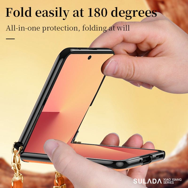 Hülle Samsung Galaxy Z Flip 7 Sulada Schultergurt