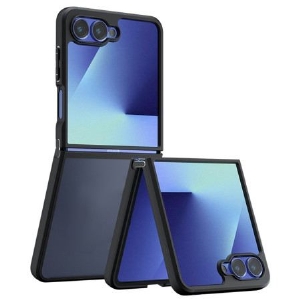 Hülle Samsung Galaxy Z Flip 7 Transparent Schwarz