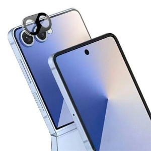 Linsenschutz Aus Gehärtetem Glas Für Das Samsung Galaxy Z Flip 7 5g (schwarze Version)