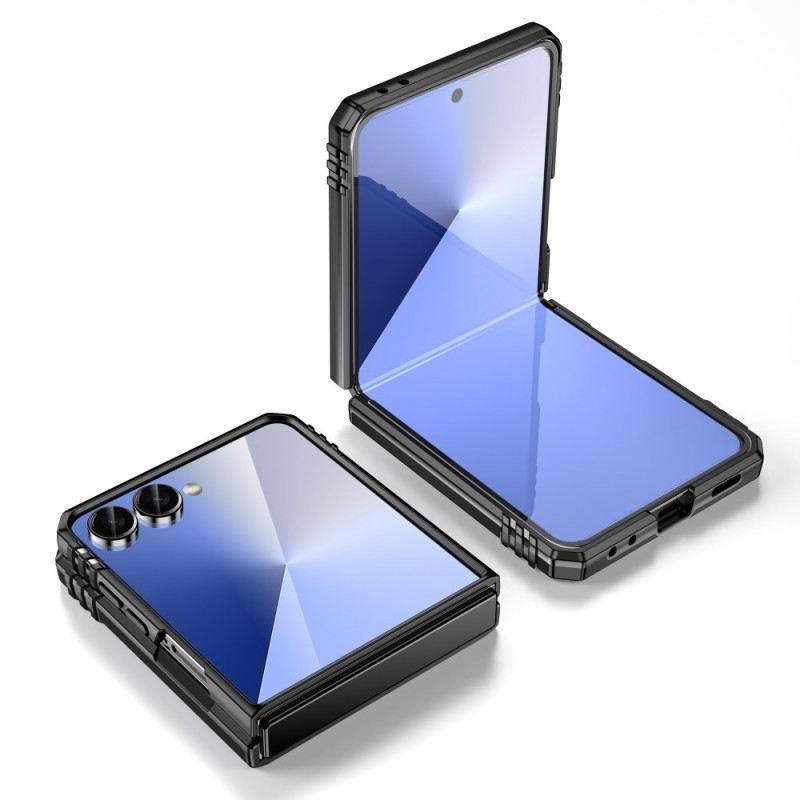 Samsung Galaxy Z Flip 7 Extrem Widerstandsfähiger Linsenschutz Und Halterung