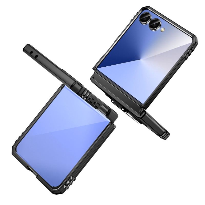 Samsung Galaxy Z Flip 7 Extrem Widerstandsfähiger Linsenschutz Und Halterung