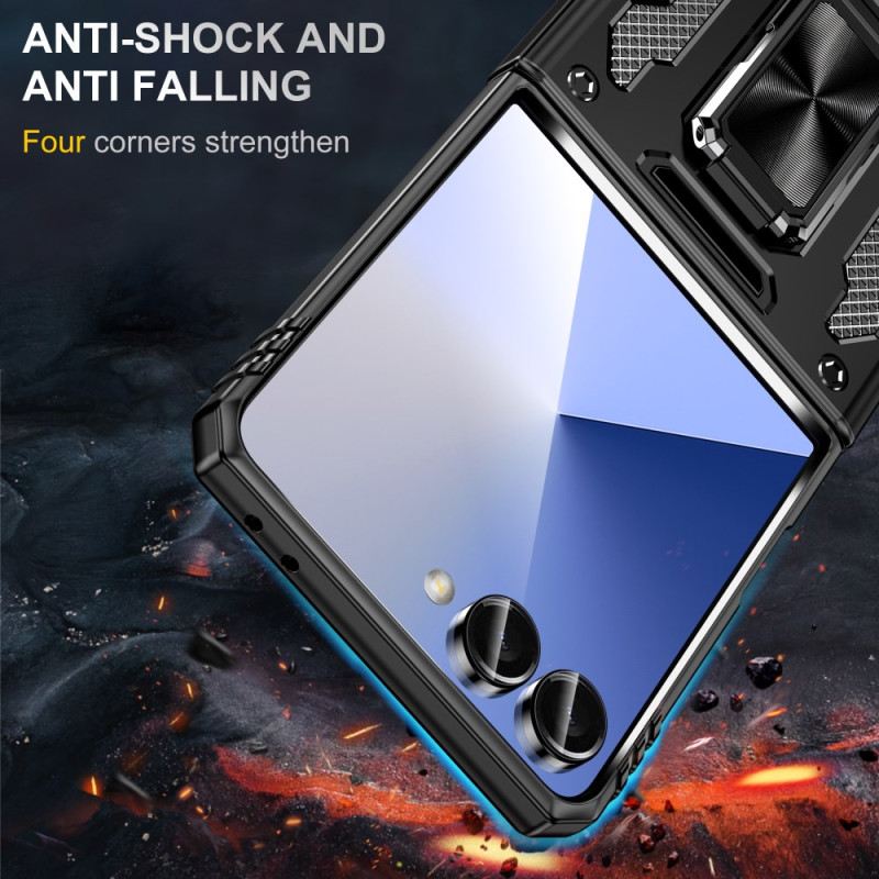 Samsung Galaxy Z Flip 7 Extrem Widerstandsfähiger Linsenschutz Und Halterung