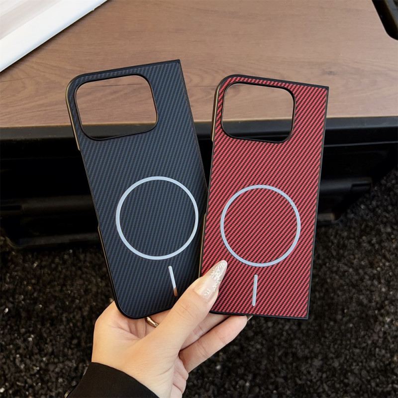 Hülle Google Pixel 10 Pro Fold Handyhülle Magsafe-kompatibel Carbonfaser