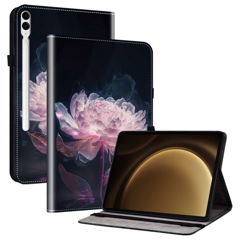 Case Für Samsung Galaxy Tab S10 Plus Lila Pfingstrose