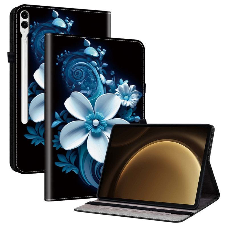 Case Für Samsung Galaxy Tab S10 Plus Weiße Blume