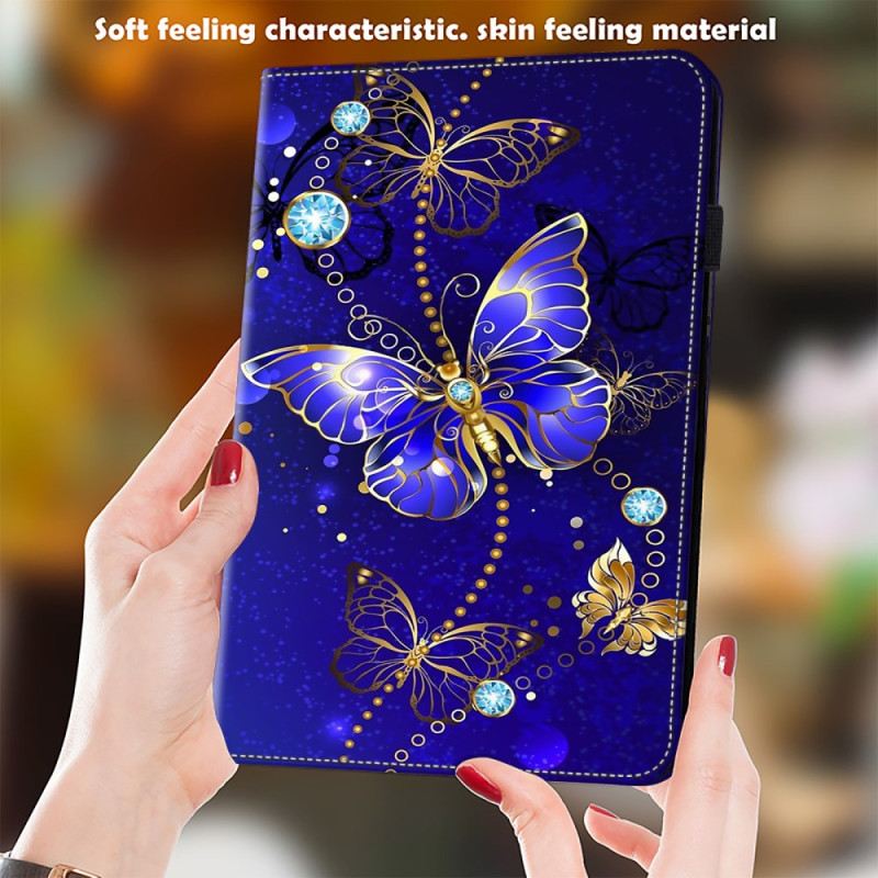 Case Samsung Galaxy Tab S10 Plus Diamant-schmetterling