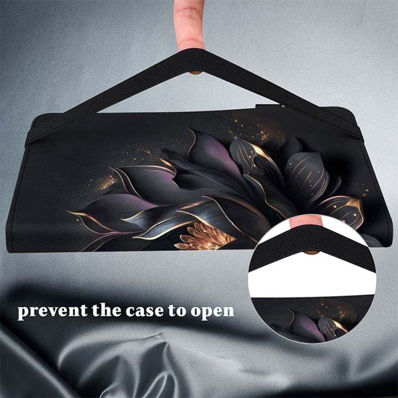 Case Samsung Galaxy Tab S10 Plus Handyhülle Lila Lotusblume