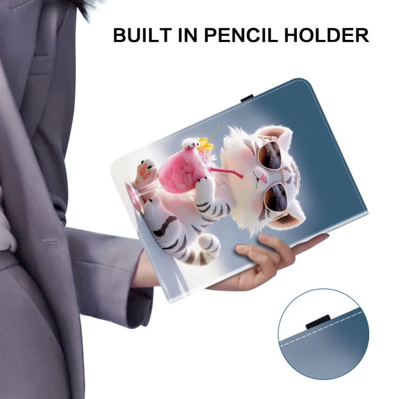 Case Samsung Galaxy Tab S10 Plus Handyhülle Tigermuster