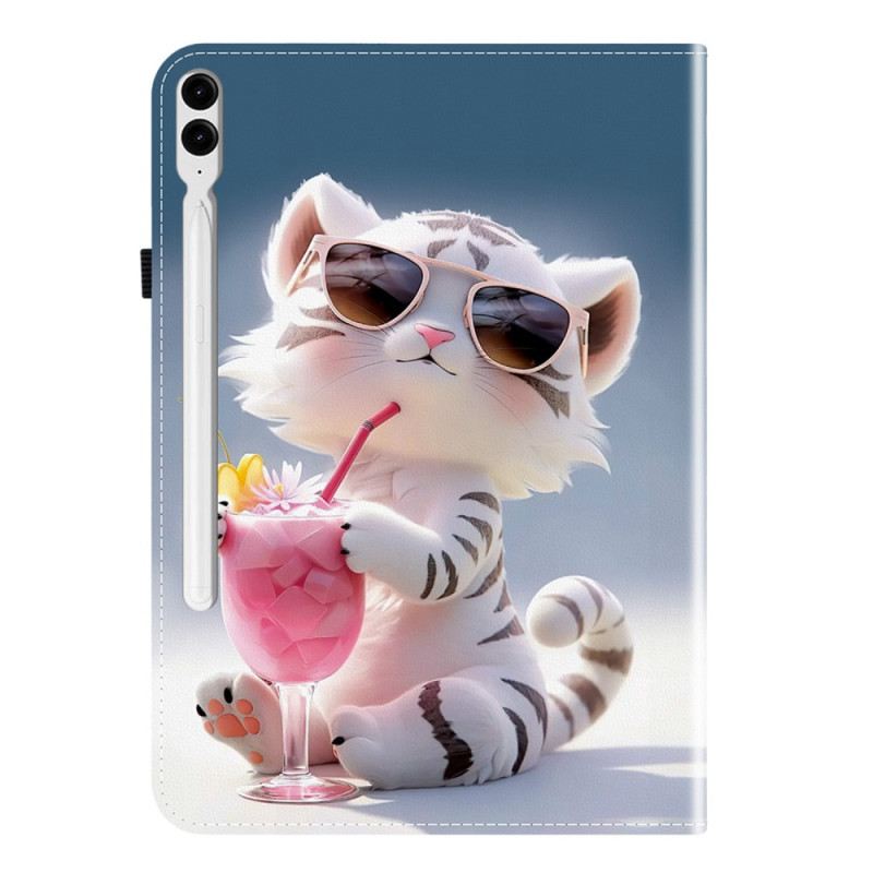 Case Samsung Galaxy Tab S10 Plus Handyhülle Tigermuster