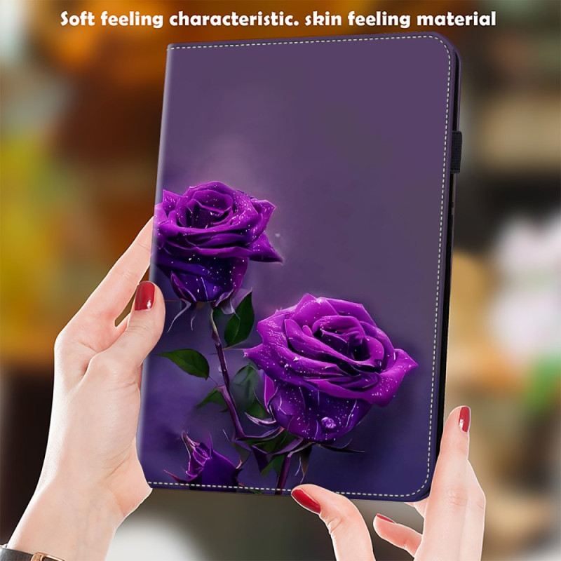 Case Samsung Galaxy Tab S10 Plus Lila Rosen