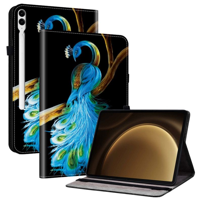 Case Samsung Galaxy Tab S10 Plus Pfauenmuster