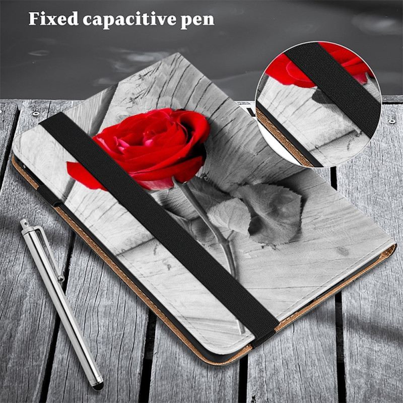 Case Samsung Galaxy Tab S10 Plus Rosenmuster