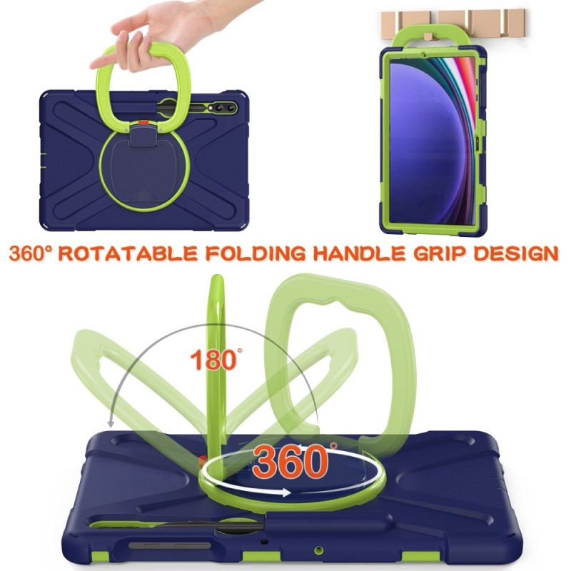 Hülle Samsung Galaxy Tab S10 Plus Multifunktionaler Drehständer Und Griff