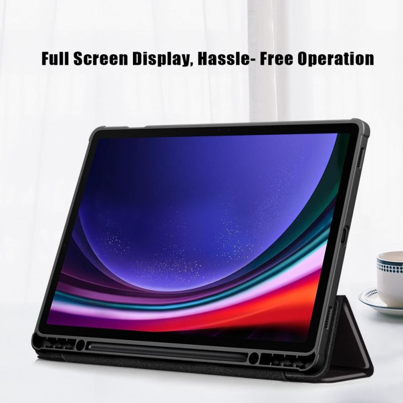 Samsung Galaxy Tab S10 Plus Transparente Rückseite Fass Mich Nicht An