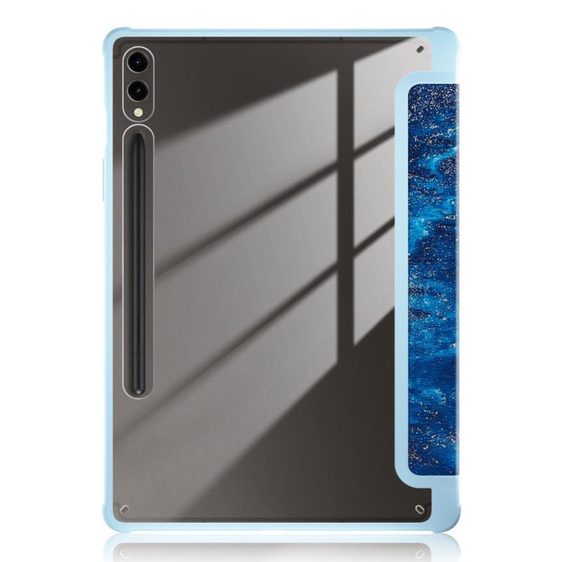 Samsung Galaxy Tab S10 Plus Transparente Wellen-rückseite