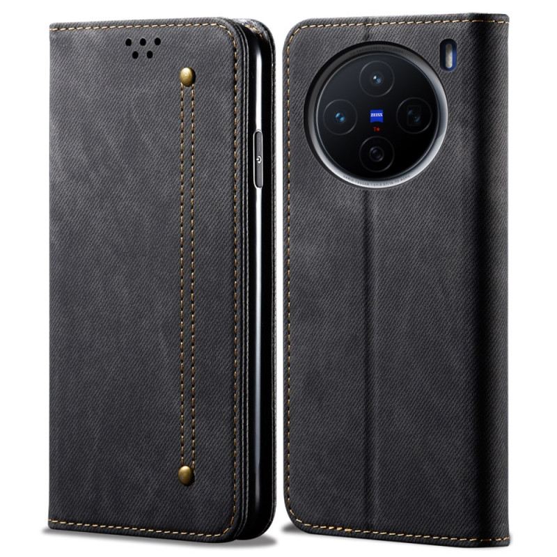 Flip Case Vivo X200 Denimstoff