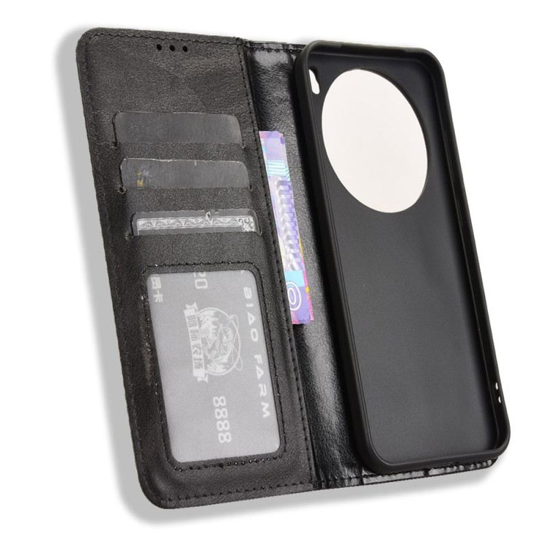 Flip Case Vivo X200 Handyhülle Vintage Bordüre