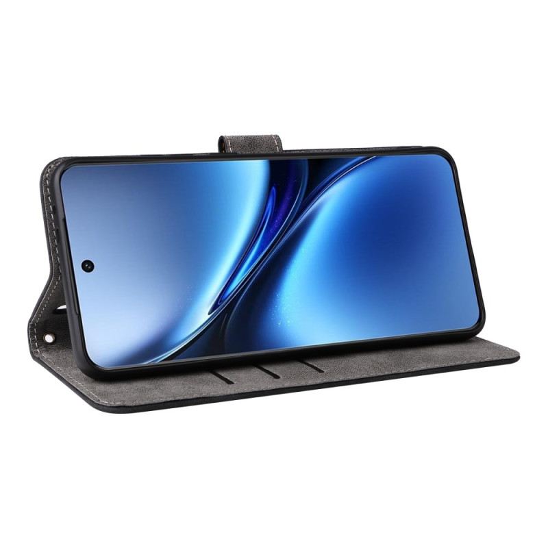 Lederhüllen Für Vivo X200 Wildleder-effekt Mit Tragegurt