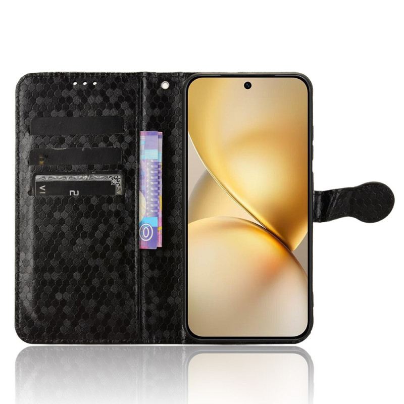 Lederhüllen Vivo X200 Glitzernde Punkte
