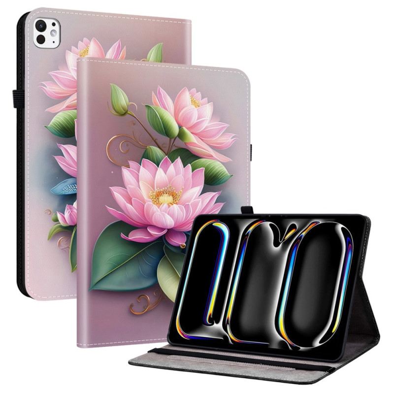 Case Für iPad Pro 13 (2025) Lotusmuster