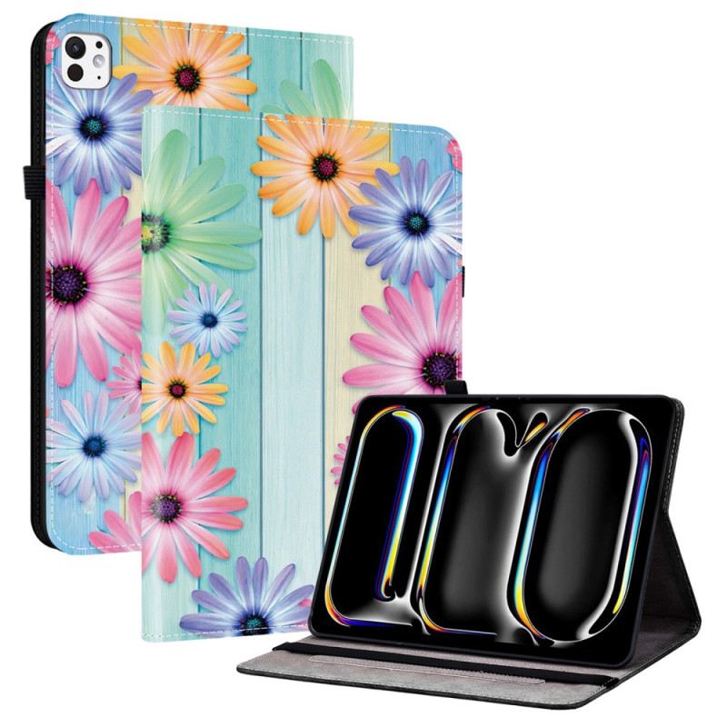 Case iPad Pro 13 (2025) Sonnenblumenmuster