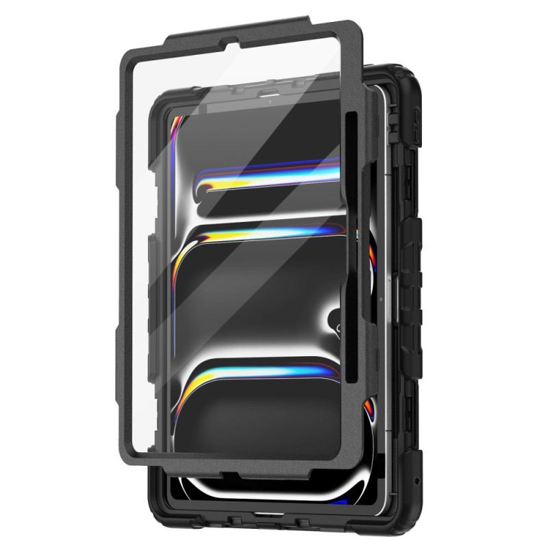 Hülle Für iPad Pro 13 (2025) Robust Mit Displayschutzfolie Und Schultergurt