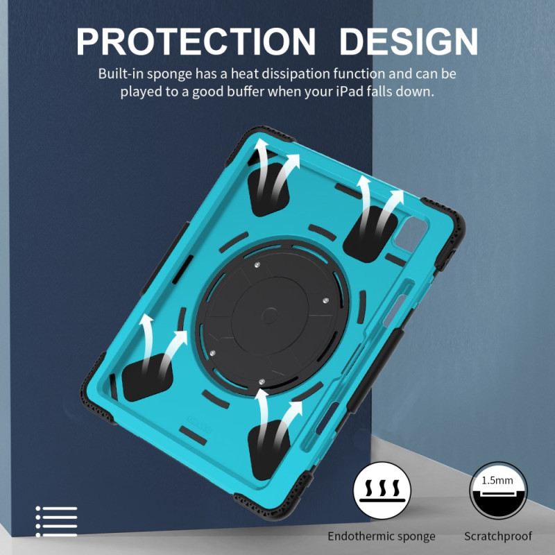 Hülle iPad Pro 13 (2025) Handyhülle Extrem Robuster Ständer Und Schultergurt