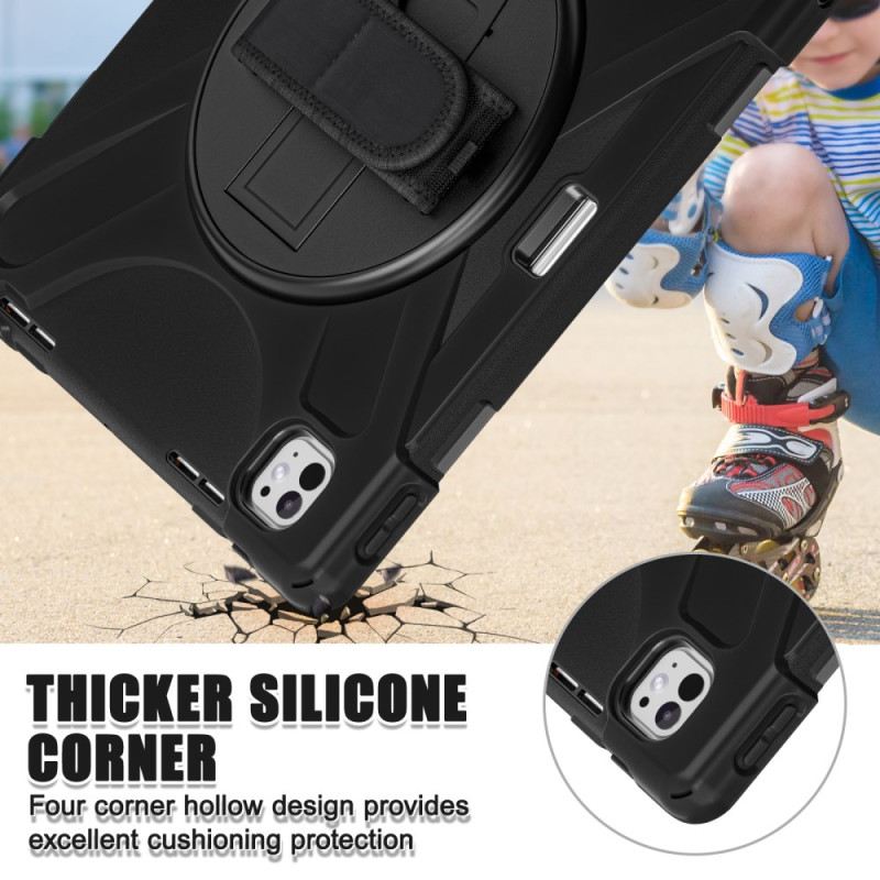 Hülle iPad Pro 13 (2025) Handyhülle Stifthalter Und Schultergurt