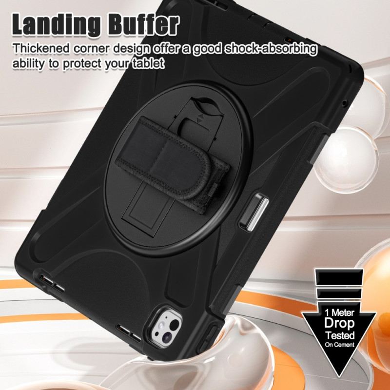 Hülle iPad Pro 13 (2025) Handyhülle Stifthalter Und Schultergurt