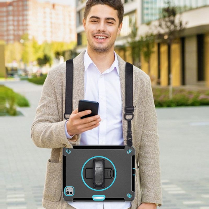 Hülle iPad Pro 13 (2025) Stabiler Ringhalter Und Schultergurt