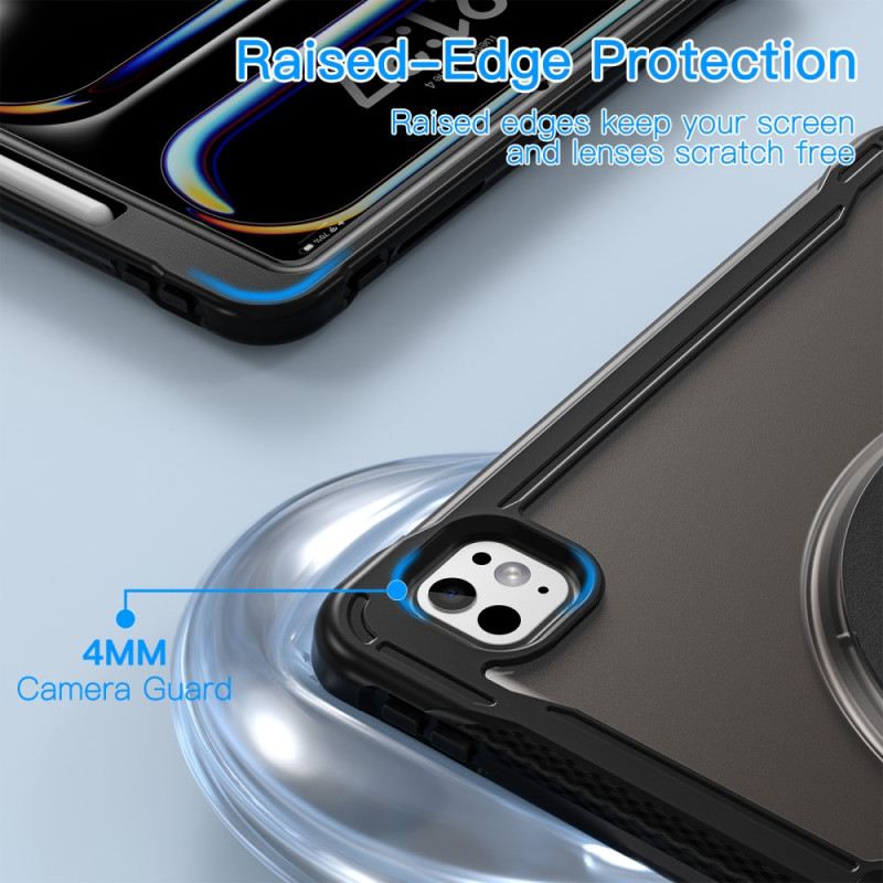 Hülle iPad Pro 13 (2025) Transparent Mit Ständer