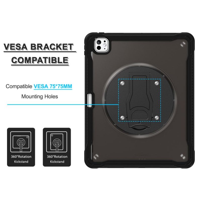 Hülle iPad Pro 13 (2025) Transparent Mit Ständer